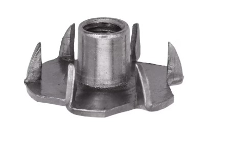 TEE NUTS #10 - 24 X 9/32" 6 PRONG - BX / 50